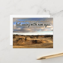 Marcel Proust inspirierendes Zitat "Neue Augen"