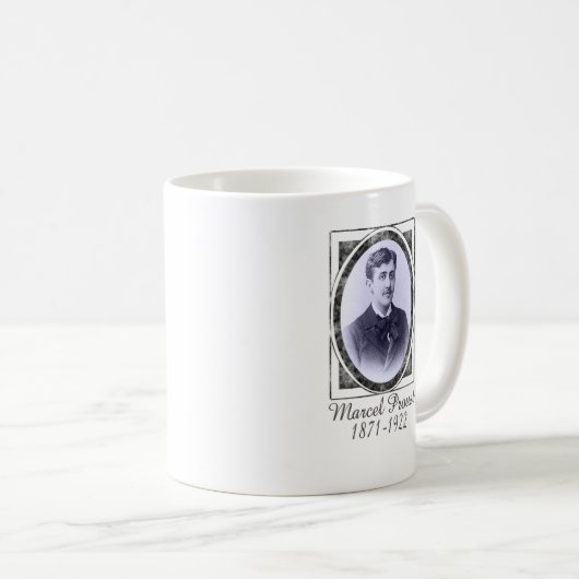 Marcel Proust Kaffeetasse (VorderseiteRechts)