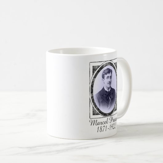 Marcel Proust Kaffeetasse (VorderseiteRechts)