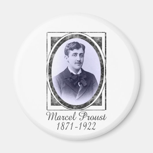 Marcel Proust Magnet (Vorne)