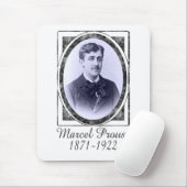 Marcel Proust Mousepad (Mit Mouse)