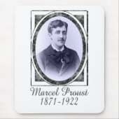 Marcel Proust Mousepad (Vorne)