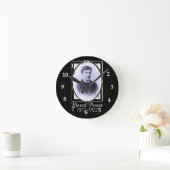 Marcel Proust Runde Wanduhr (Zuhause)