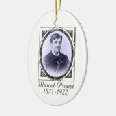 Marcel- Proustverzierung Keramik Ornament (Links)