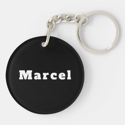 Marcel Schlüsselanhänger (Rückseite)