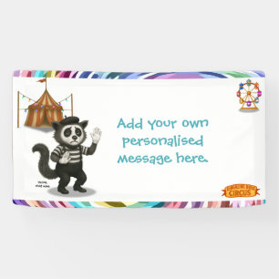 Marcel, Zibetkatze-Mime Banner