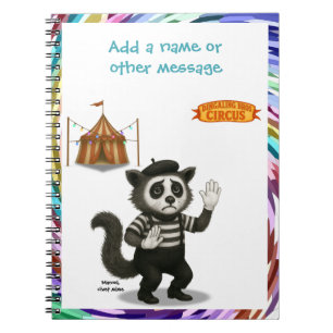 Marcel, Zibetkatze-Mime Notizblock