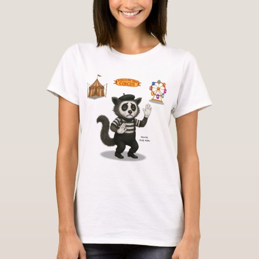 Marcel, Zibetkatze-Mime T-Shirt (Vorderseite)