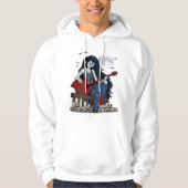 Marceline Adventure Time Vampir-Königin Gothic Bas Hoodie (Vorderseite)