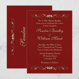 Marcella Wedding Einladung