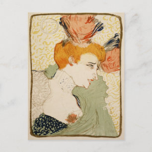 Marcelle Lender, Henri de Toulouse-Lautrec Postkarte