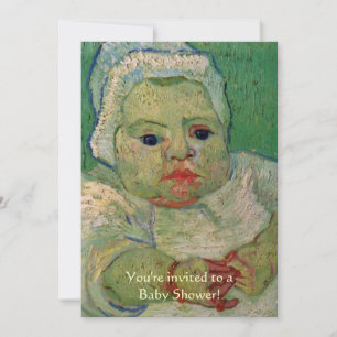 Marcelle Roulin von Vincent van Gogh, Babyparty Einladung