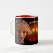Marcelline der Stalker Mannequin! Zweifarbige Tasse (Vorderseite Links)