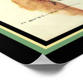 Marcello Dudovich 1920er Art Deco Flapper Print Poster (Ecke)