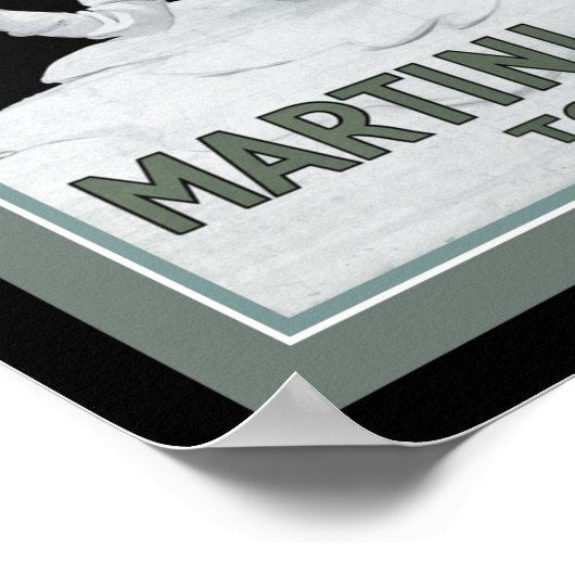 Marcello Dudovich Art Deco Vermouth Poster (Ecke)