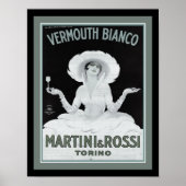 Marcello Dudovich Art Deco Vermouth Poster (Vorne)