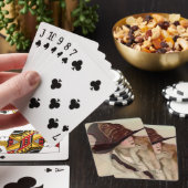 Marcello Dudovich Young Girls in Hats Illustration Spielkarten (In Situ)