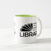 Marcellus Township Wood Memorial Library Coffee Mu Zweifarbige Tasse (VorderseiteRechts)