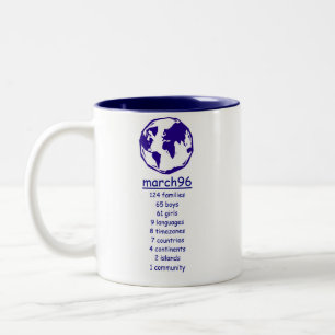 March96 15 Jahre Tassen- Zweifarbige Tasse