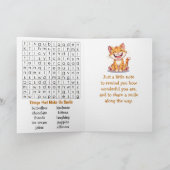 March 1st is Share a Smile Day! Karte (Innenseite)