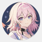 March 7th HSR Runder Aufkleber (Vorderseite)