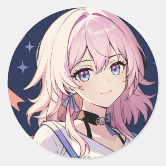 March 7th HSR Runder Aufkleber (Vorderseite)