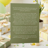 March Birth Flower Birthday Card | Daffodils Karte