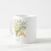 March Birth Flower Mug | Daffodils Mug Kaffeetasse (Vorderseite Links)