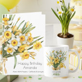 March Birth Flower Mug | Daffodils Mug Kaffeetasse