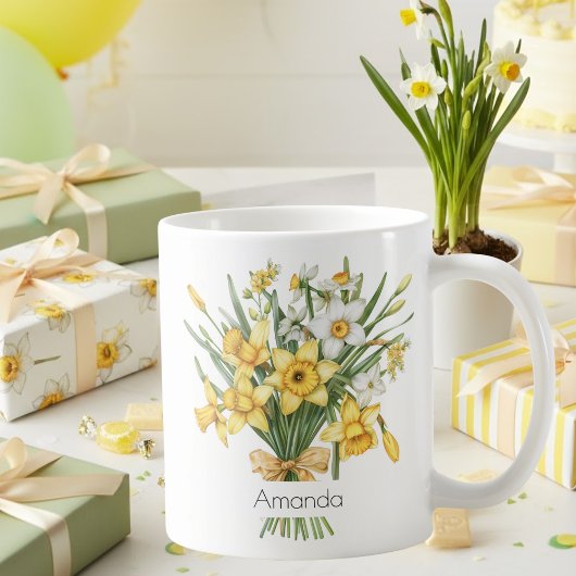 March Birth Flower Mug | Daffodils Mug Kaffeetasse