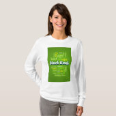 March Break Word Cloud Typography School Vacation T-Shirt (Vorne ganz)