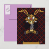 March Hare Postcard Postkarte (Vorne/Hinten)