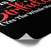 March Is My Birthday The Whole Month March Poster (Ecke)