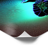 March Of The Neon Turtles Poster (Ecke)