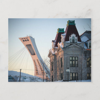 Marché Maisonneuve und Stade Olympique Postkarte