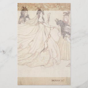 Märchen aus alter Zeit, Aschenputtel von Arthur Ra Briefpapier