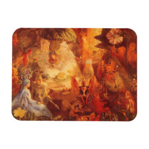 Märchen aus alter Zeit: Der gefangene Rotkehlchen  Magnet