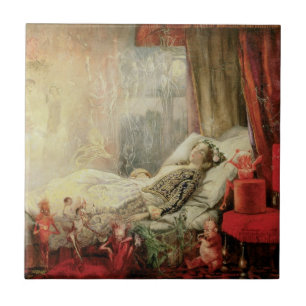 Märchen aus alter Zeit, der Stoff, aus dem Träume  Fliese