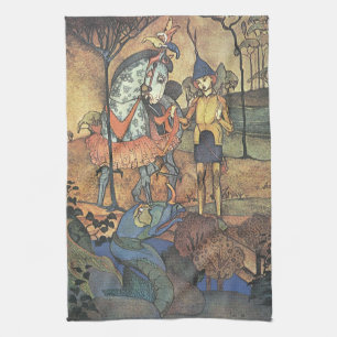 Märchen aus alter Zeit, ein tapferer Ritter und Dr Handtuch