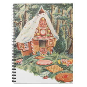 Märchen aus alter Zeit, Hänsel und Gretel Zuckerha Notizblock