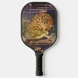 Märchen aus alter Zeit, kleine Meerjungfrau im Kor Pickleball Schläger