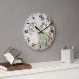 Märchen aus alter Zeit, Prinzessin Minette, Kay Ni Große Wanduhr