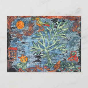 Märchen aus dem Norden von Paul Klee - Moderne Kun Postkarte