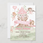 Märchen-Babyshower Einladung (Vorderseite)