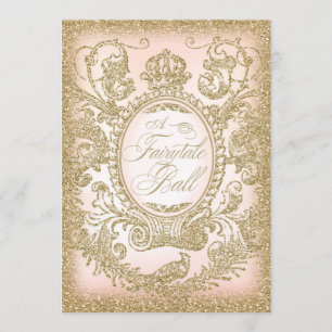 Märchen-Ball-Abschlussball Einladung