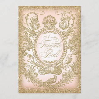 Märchen-Ball-Abschlussball Einladung