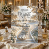 Märchen-Barock-Fantasy-Eleganz-Hochzeit Einladung