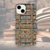 Märchen Bücherregal Muster iPhone 16 Hülle