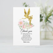 Märchen danke dir Karte (Stehend Vorderseite)