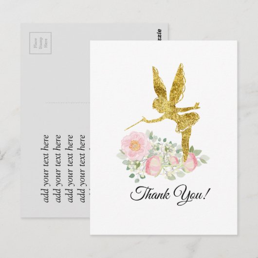 Märchen danke dir Karte (Vorne/Hinten)